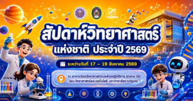 ประกาศสัปดาห์วิทยาศาสตร์แห่งชาติ ประจำปี 2569
